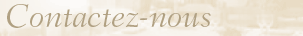 Contactez-nous