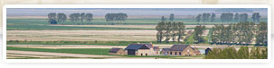Calme et tranquillité des polders